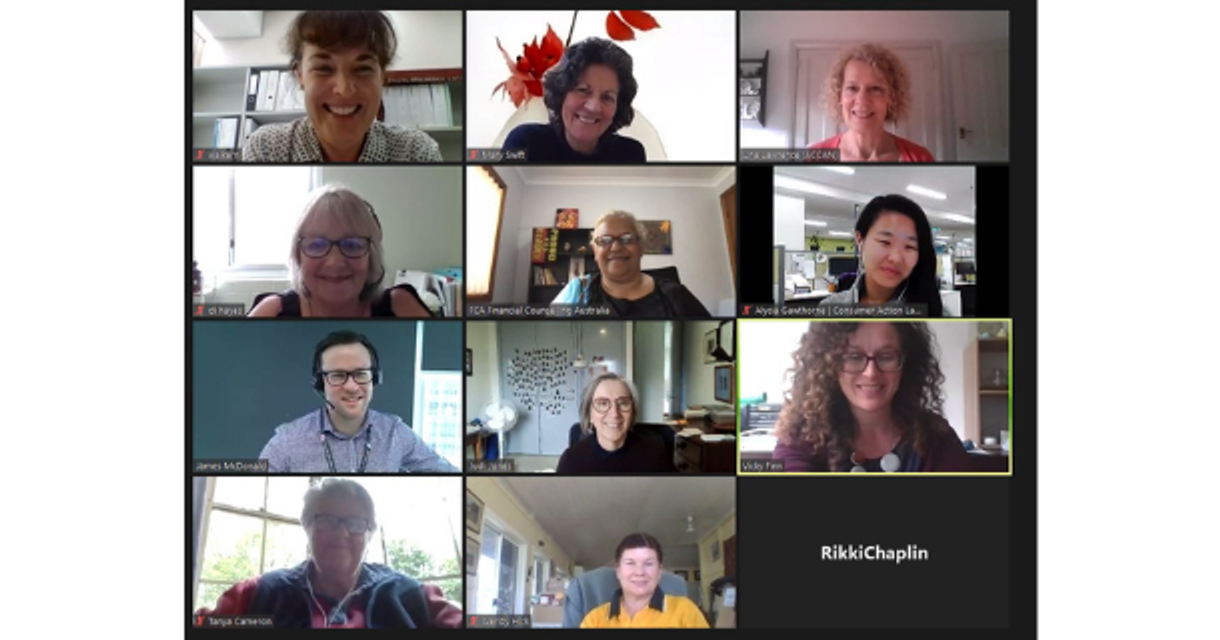 Consumer Panel members meet virtually